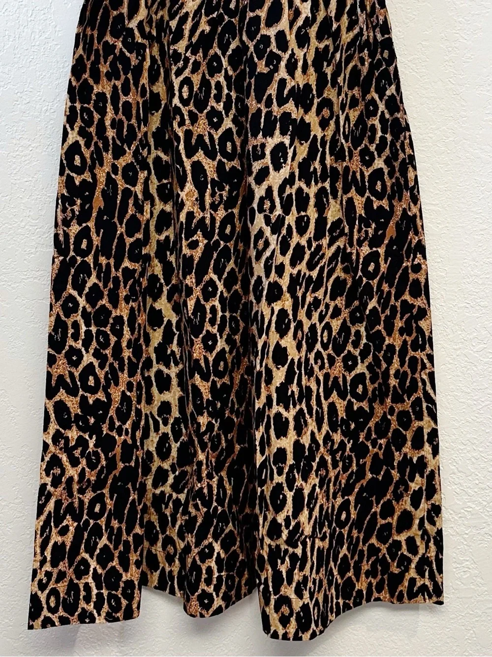 Damson Madder Malinda Smocked Animal Cheetah Midi Dress NWT Size EU 6/ US 2 - Picture 12 of 15